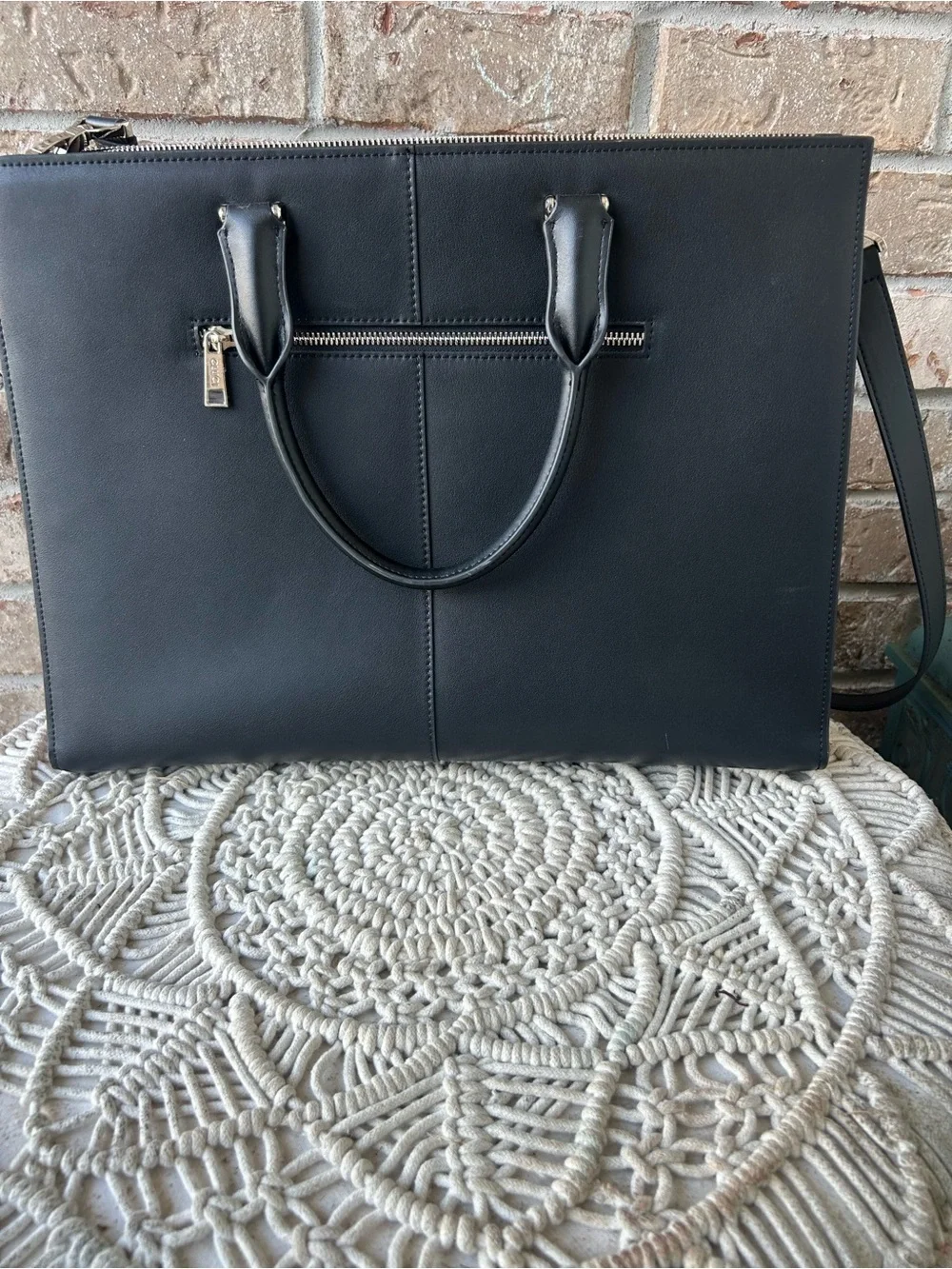 CLUCI Briefcase for Women Vegan Leather 15.6 Inch Laptop Bag Large